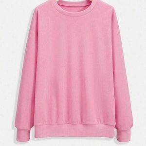 SHEIN Pink Ribbed Top